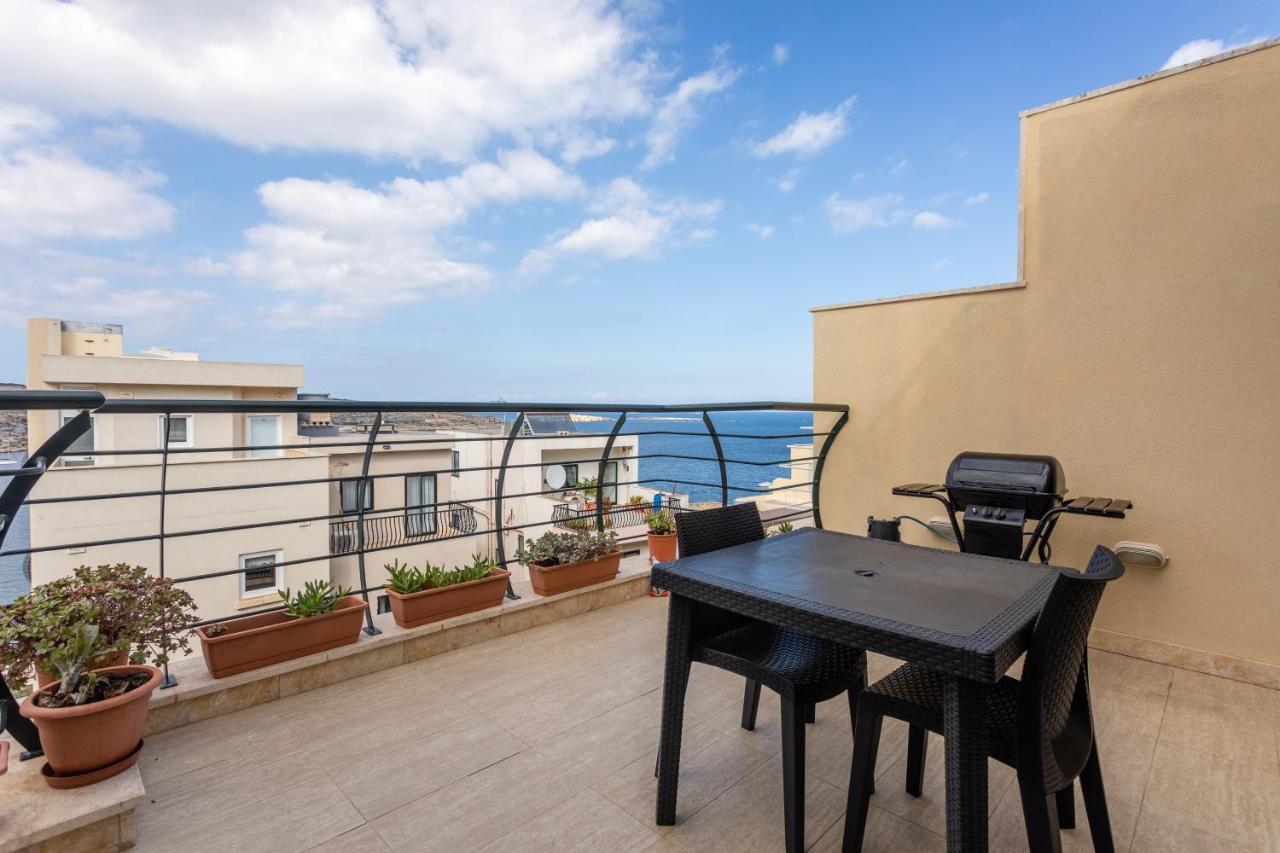 Sea View Apartment In St Paul'S Bay خليج سانت بول المظهر الخارجي الصورة